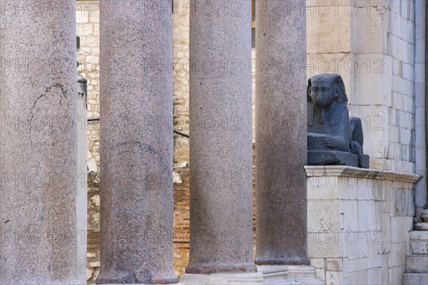 The 3000 year old Egyptian Sphinx is the famous attraction of Split