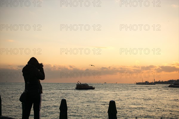 View from Maiden's Tower in evening