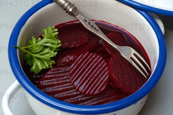 Potted beetroot