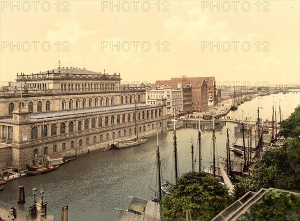 The Stock Exchange and the Port of Koenigsberg