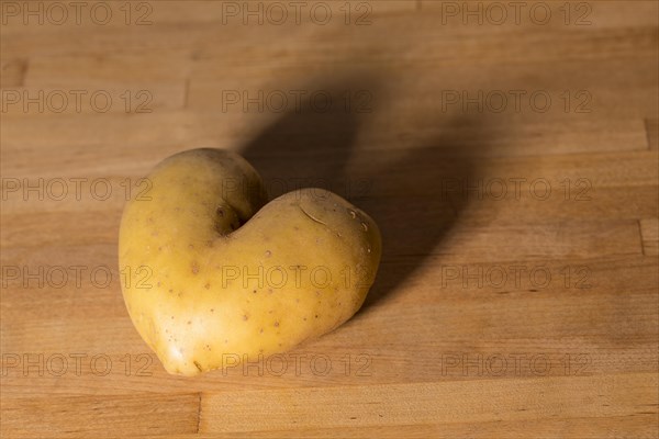 Heart shaped potato