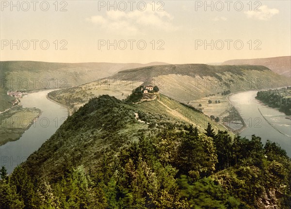 The Marienburg in the Moselle Valley