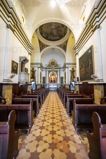 Interior with nave