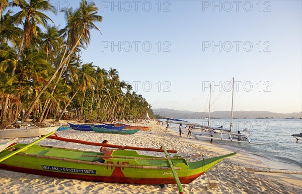 Colourful boats at Angol Beach