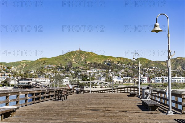 View of Ventura cityscape from Venturas Pier