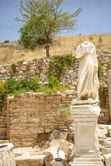 Ruins of the Ancient city of Ephesus in Turkey