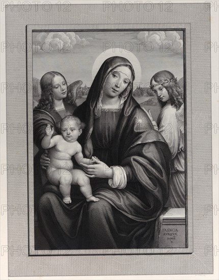 Madonna and Child with Angels