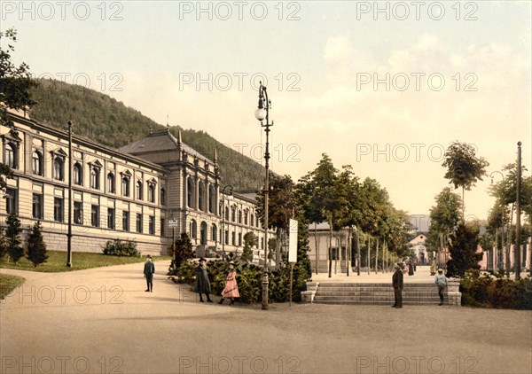 Bathhouse in Bad Harzburg in Lower Saxony