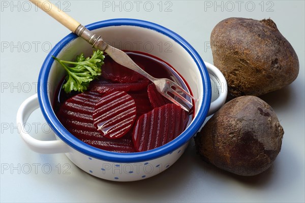 Potted beetroot