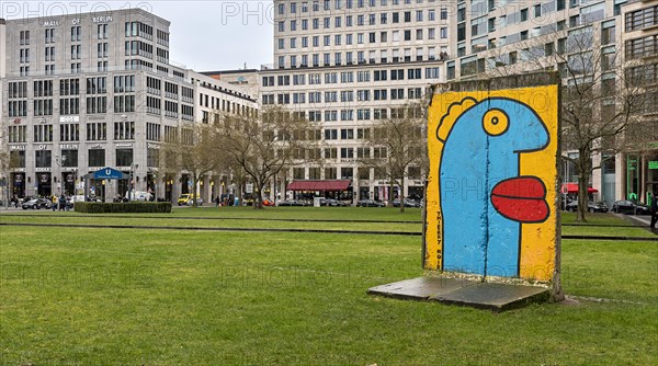 Graffiti on the remains of the Wall at Potsdamer Platz