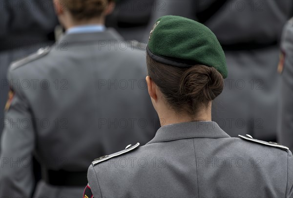 Soldier of the German Army with rank badge Obergefreiter