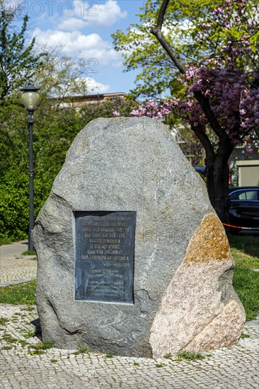 Memorial stone Alter Markt in Potsdam