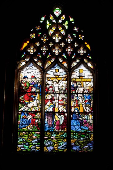 Stained glass window