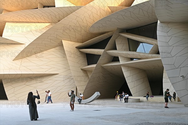 National Museum of Qatar by architect Jean Nouvel