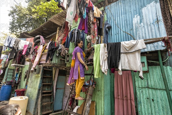 Dharavi in the middle of the city