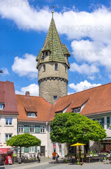 Cityscape at the Green Tower