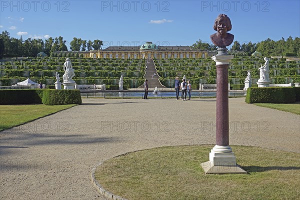 Bust of the Italian Paolo Giordano II Orsini