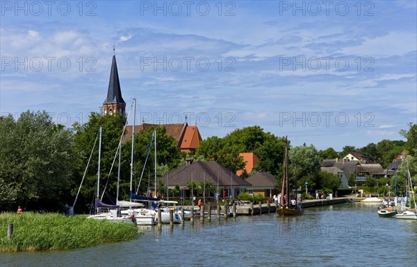 The port of Wustrow in Fischland