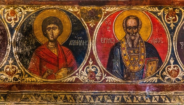 Depiction of saints