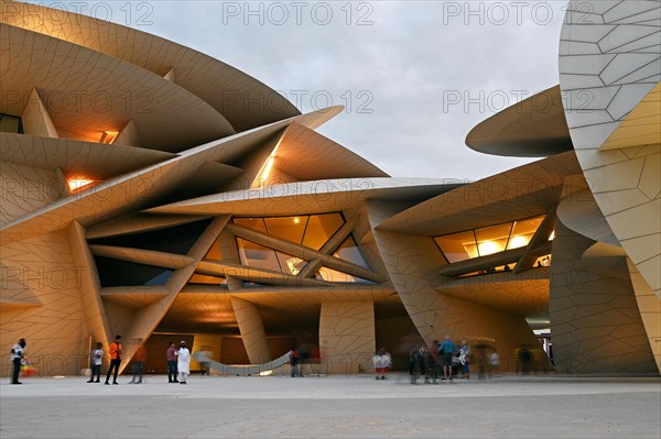 National Museum of Qatar by architect Jean Nouvel