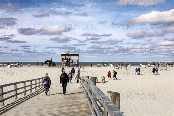 Pier to Sankt Peter-Ording beach