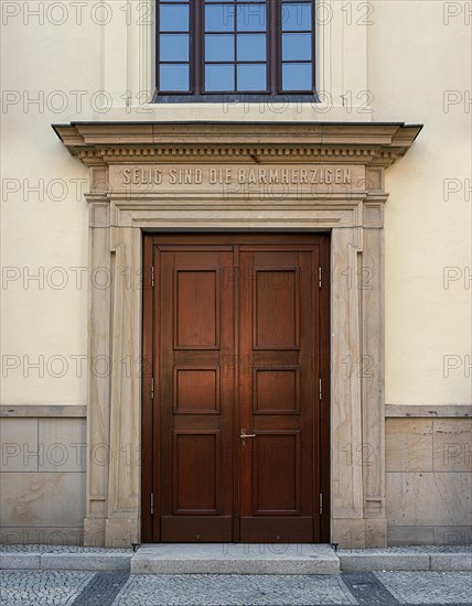 Side entrances at the German Cathedral