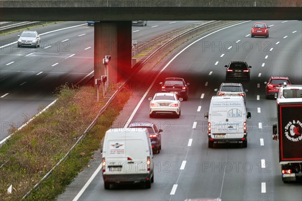 Traffic on the A44