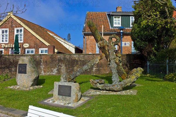 Old anchors recovered from the North Sea