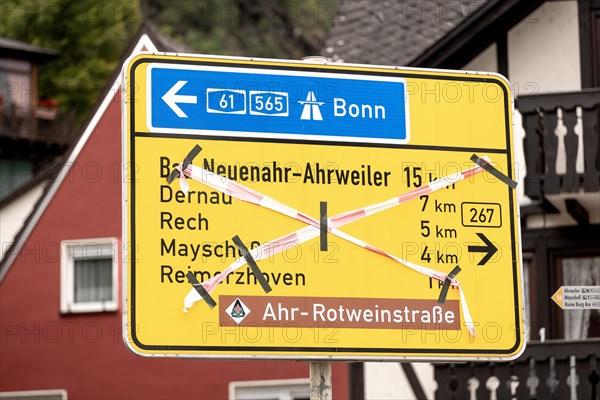 A road sign