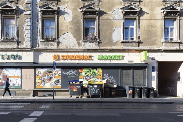 Studenac Market in Zagreb