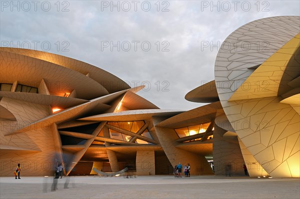 National Museum of Qatar by architect Jean Nouvel