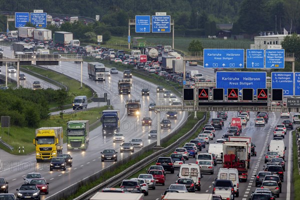 A8 motorway at Stuttgart junction