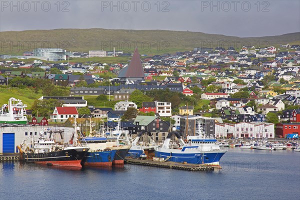 Fishing boats in the port