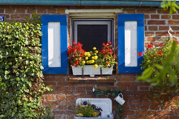 Decoration on a settler's house in Rheiderland