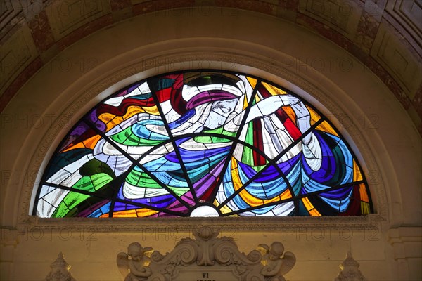 Coloured glass windows