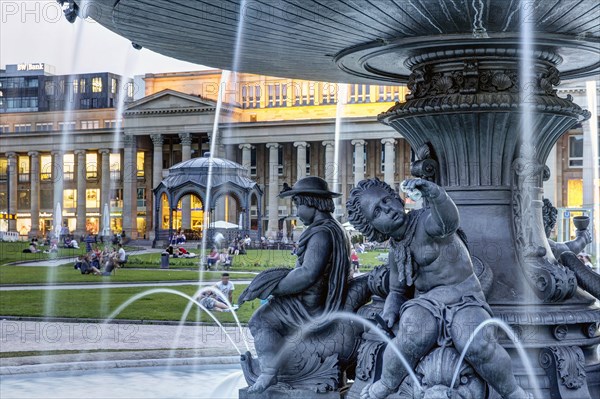 Fountain on the Schlossplatz