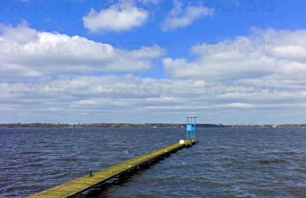 Bathing jetty at the Zwischenahner Meer