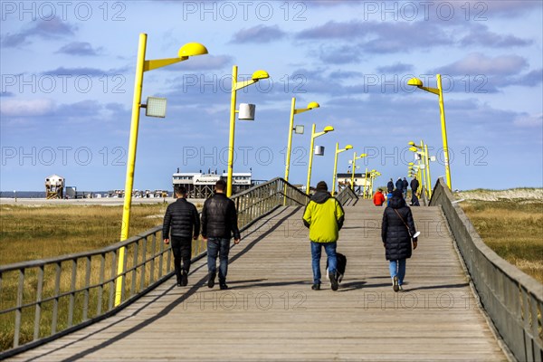 Pier to Sankt Peter-Ording beach