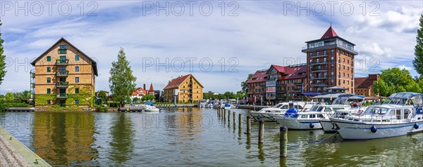 Residential storage at the port and city harbour of Neustrelitz