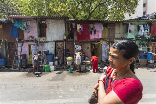 Dharavi in the middle of the city