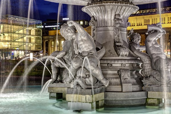 Fountain on the Schlossplatz