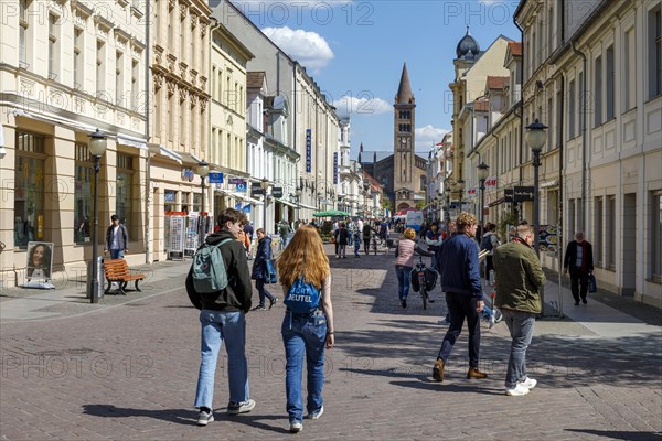 Pedestrian zone Brandenburger Strasse in Potsdam