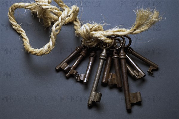 Beard key and a bunch of sisal