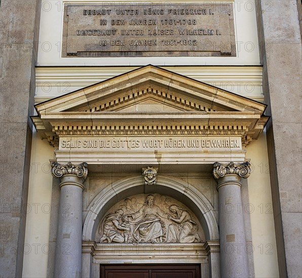 Side entrances at the German Cathedral