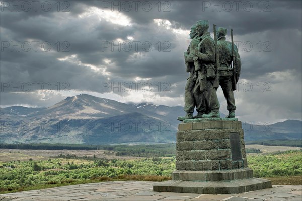 War Memorial Commando Memorial north-west of Spean Bridge