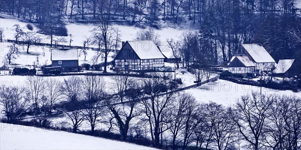 Hof Duempel in winter