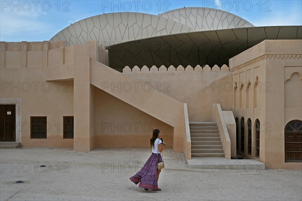 The old palace of Sheikh Abdullah bin Jassim Al Thani on the grounds of the National Museum of Qatar