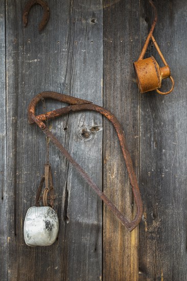 Antique manual saw