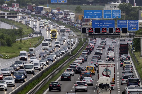 A8 motorway at Stuttgart junction