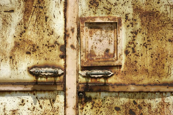 Rusted door